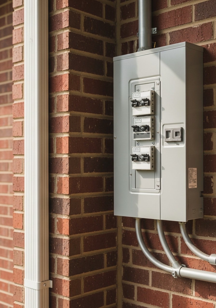 Close-up of quality workmanship on a Fayette County property, showing professional execution and attention to detail.