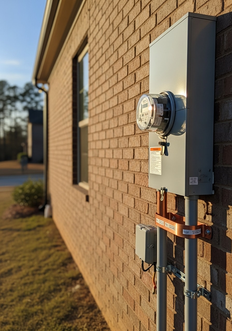 Quality exterior work on a Henry County home, demonstrating professional craftsmanship and attention to local building standards.