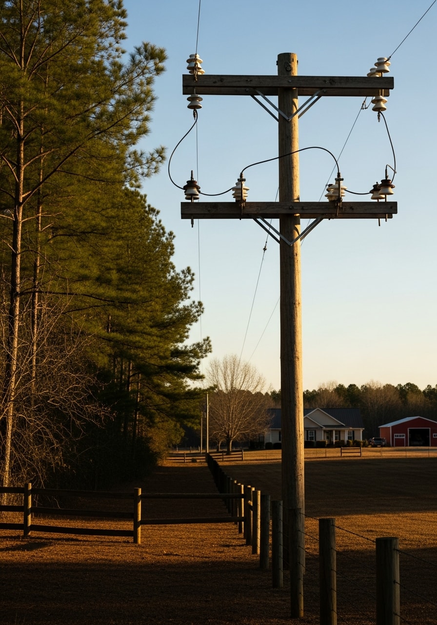 Quality workmanship on a Pike County rural property, demonstrating professional service for agricultural and country properties.