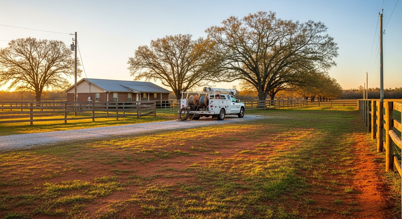 Pike County rural residential property with open acreage and natural landscape typical of the county's agricultural character.